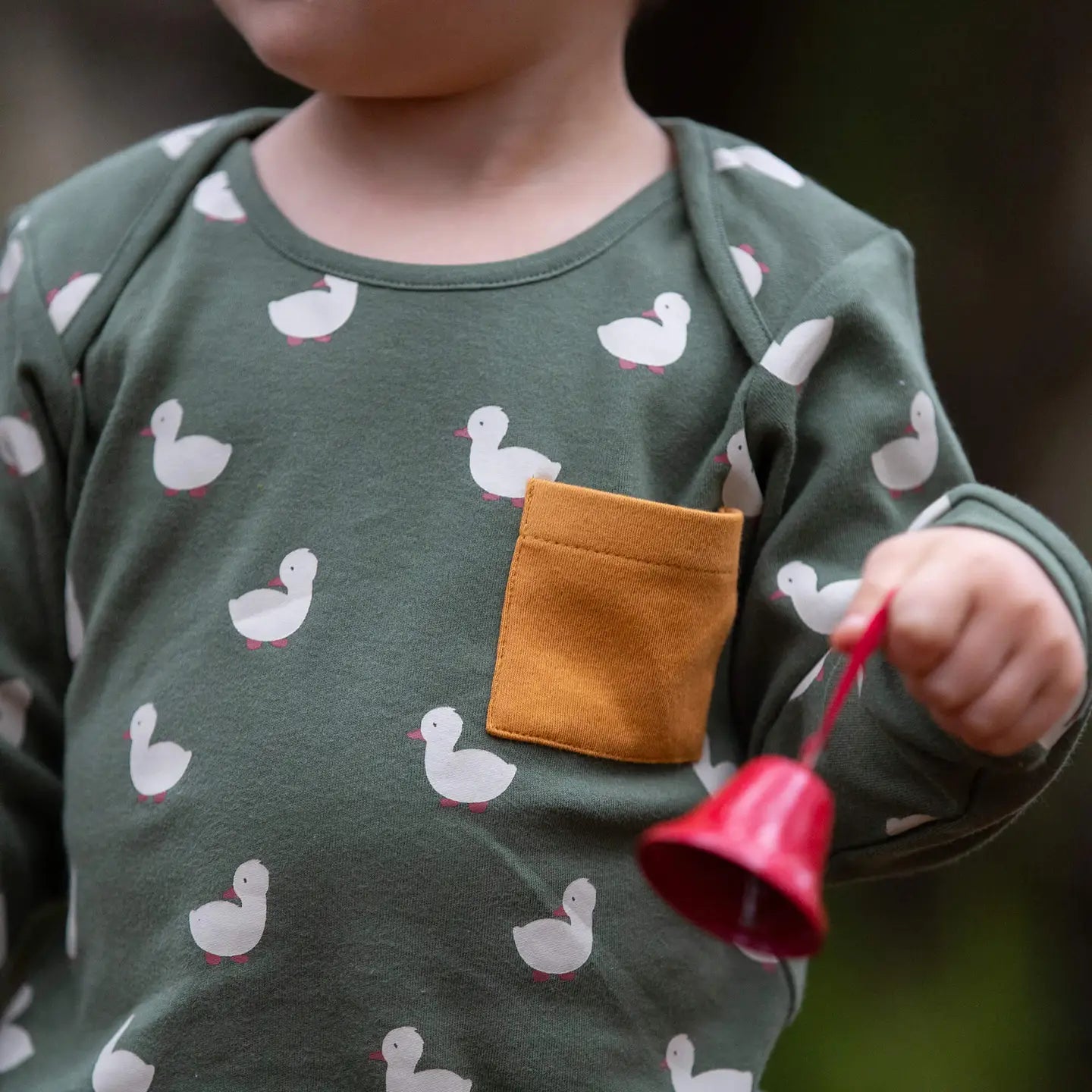 Olive Ducks T-Shirt & Jogger Play Set Little Green Radicals