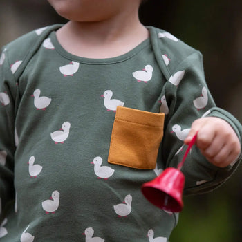 Olive Ducks T-Shirt & Jogger Play Set Little Green Radicals