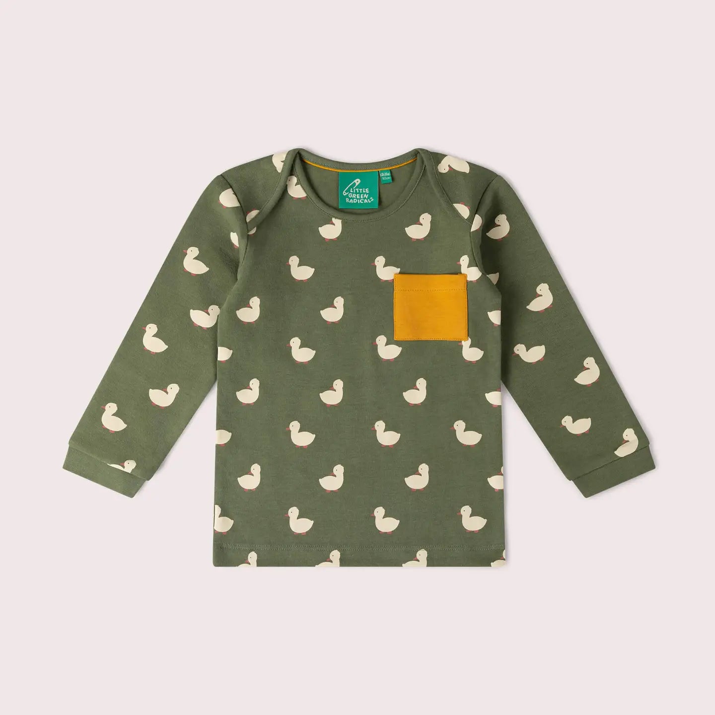 Olive Ducks T-Shirt & Jogger Play Set Little Green Radicals
