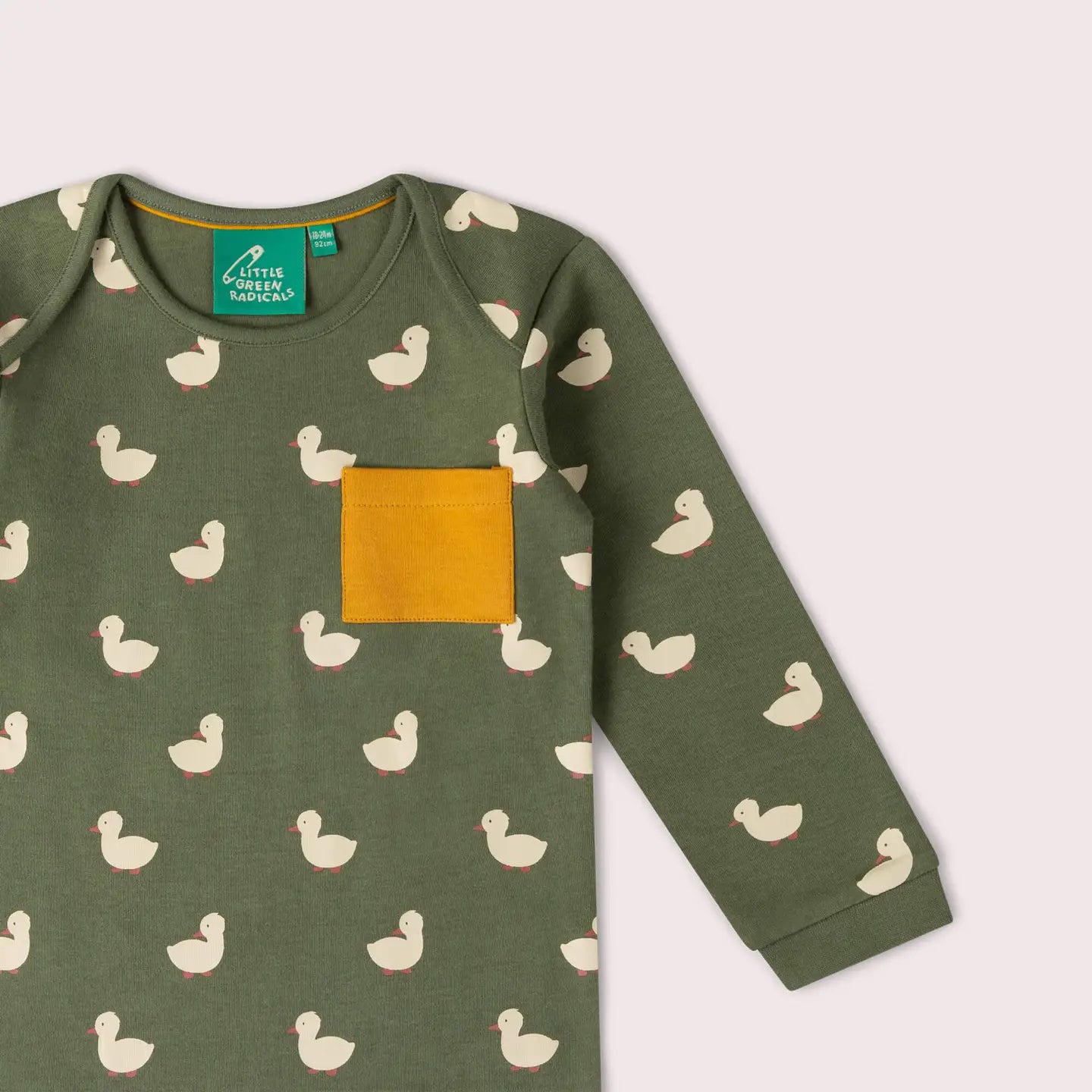 Olive Ducks T-Shirt & Jogger Play Set Little Green Radicals