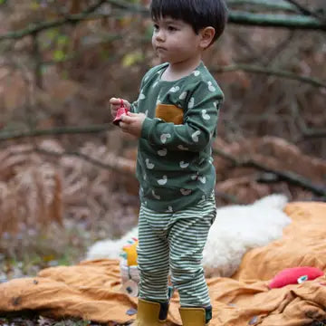 Olive Ducks T-Shirt & Jogger Play Set Little Green Radicals