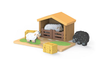 Farm Lambing Shed Set Jumini