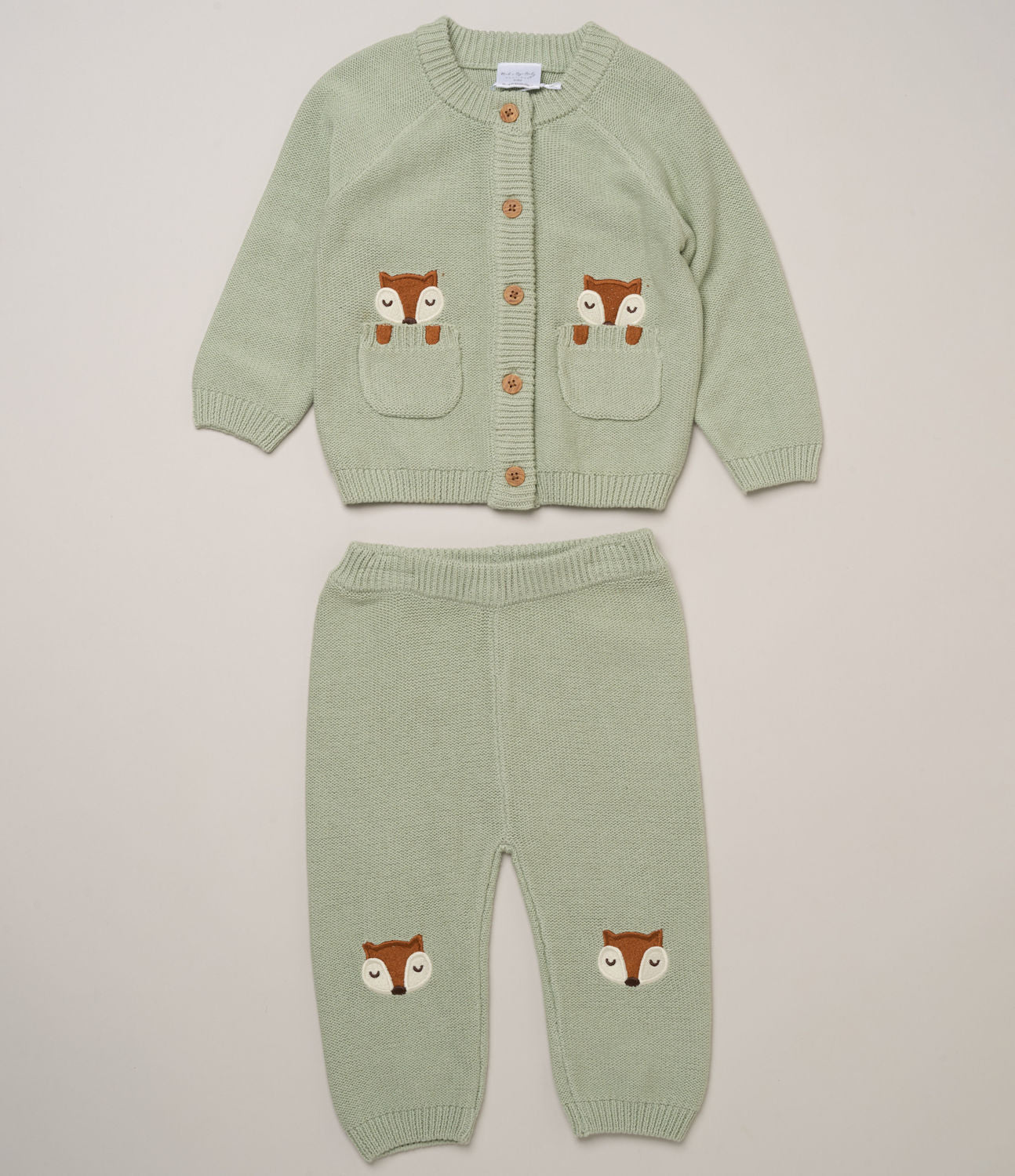 True Knit Fox Set Rock-A-Bye Baby Boutique