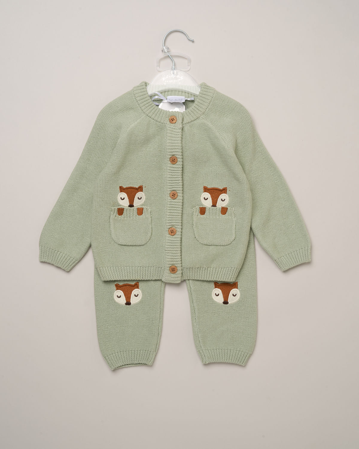 True Knit Fox Set Rock-A-Bye Baby Boutique