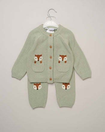 True Knit Fox Set Rock-A-Bye Baby Boutique