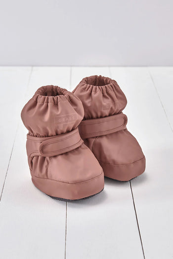 Grass & Air Rose PU Waterproof Bootie