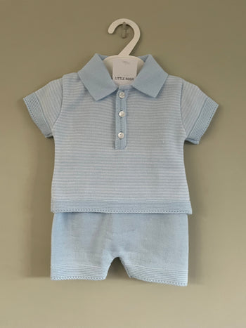 Baby Two Piece Knitted Shorts Outfit Little Nosh