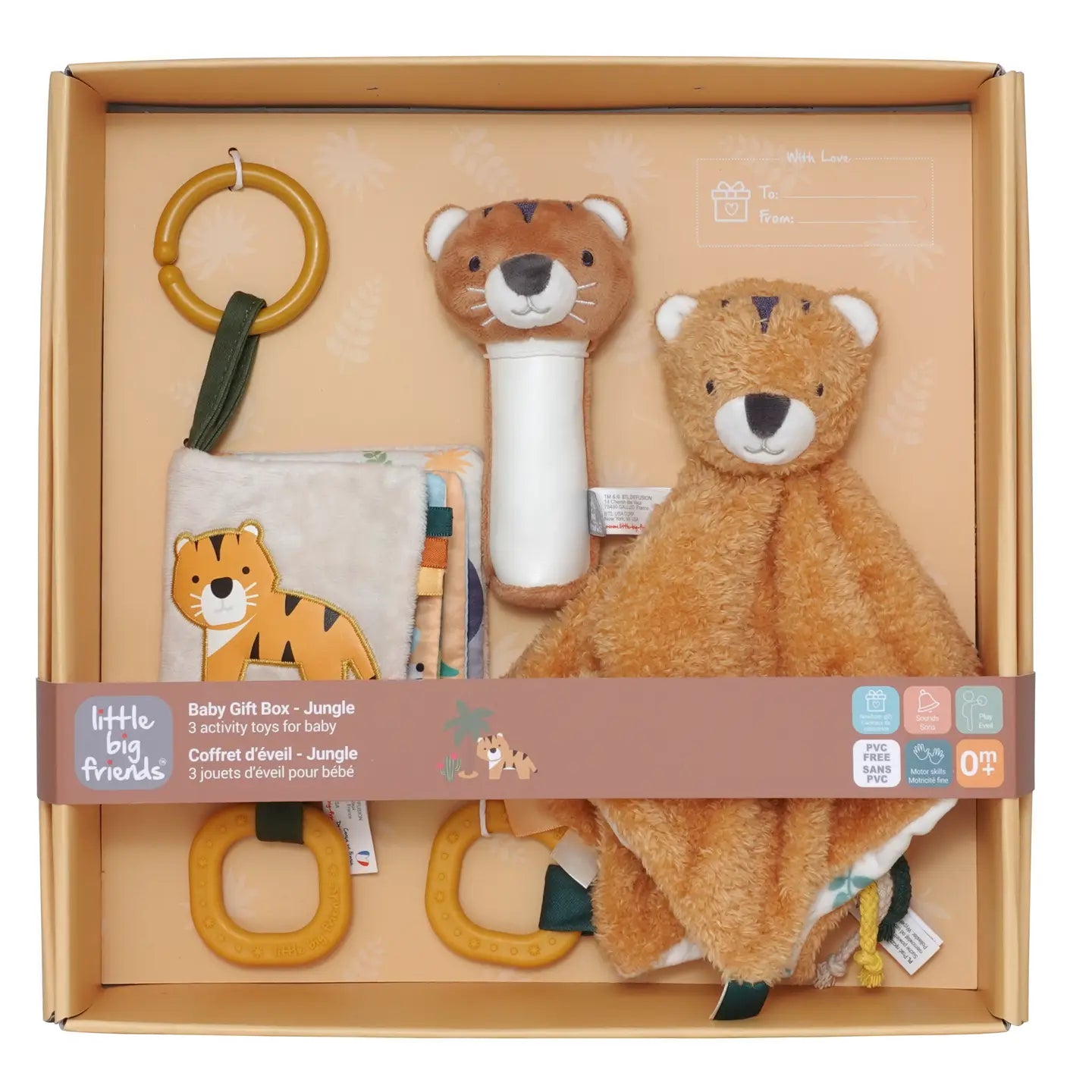 Little Big Friends Baby Gift Box  - Jungle Friends
