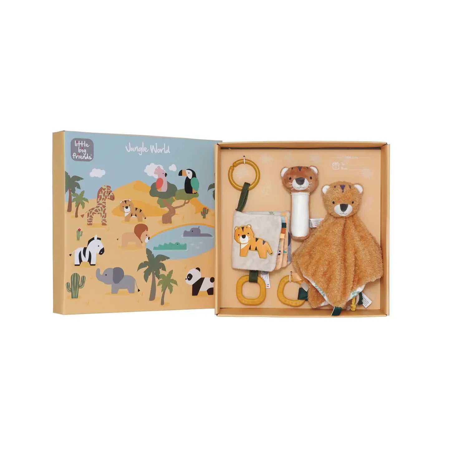 Little Big Friends Baby Gift Box  - Jungle Friends