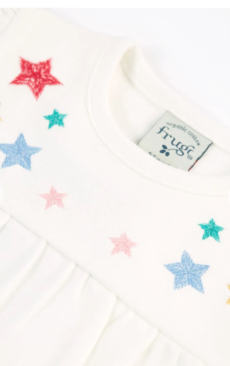 SALE Frugi Eviana BodySoft White Stars