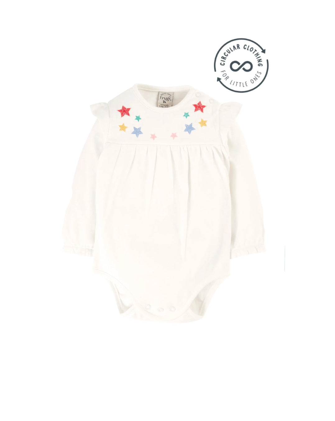 Frugi Eviana BodySoft White Stars