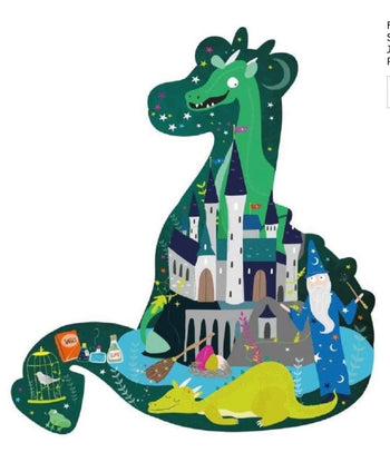 Dragon  Puzzle Floss & Rock