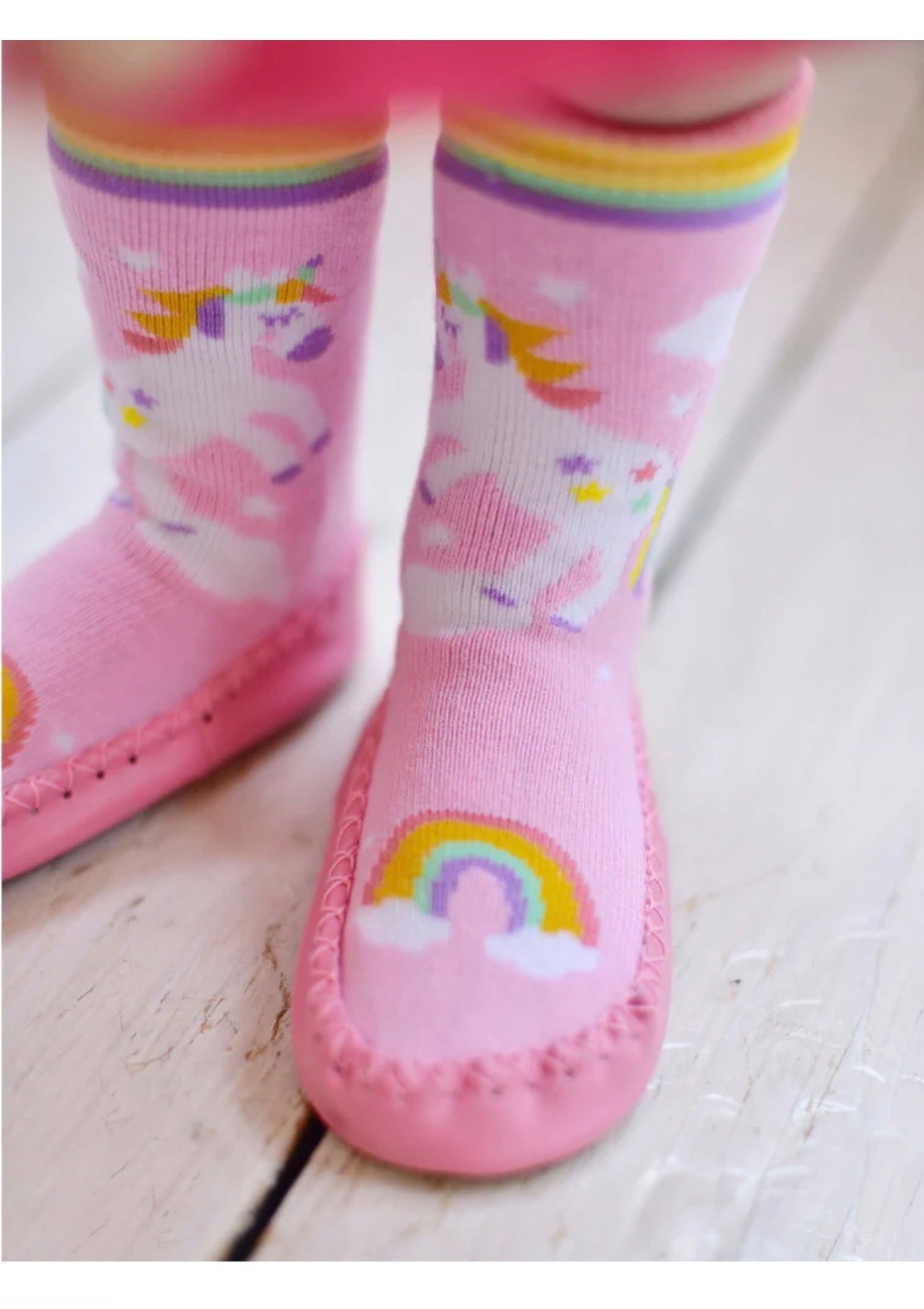 Unicorn Moccasin Slippers