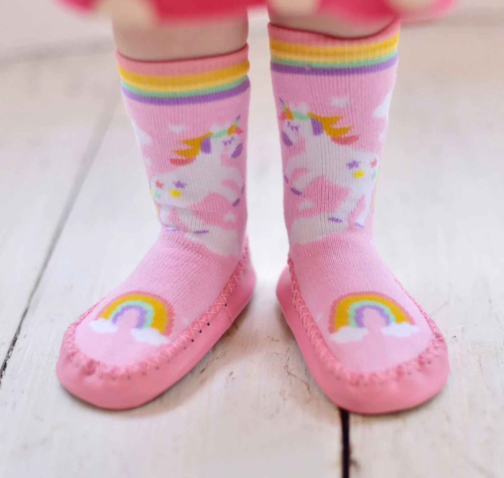 Unicorn Moccasin Slippers