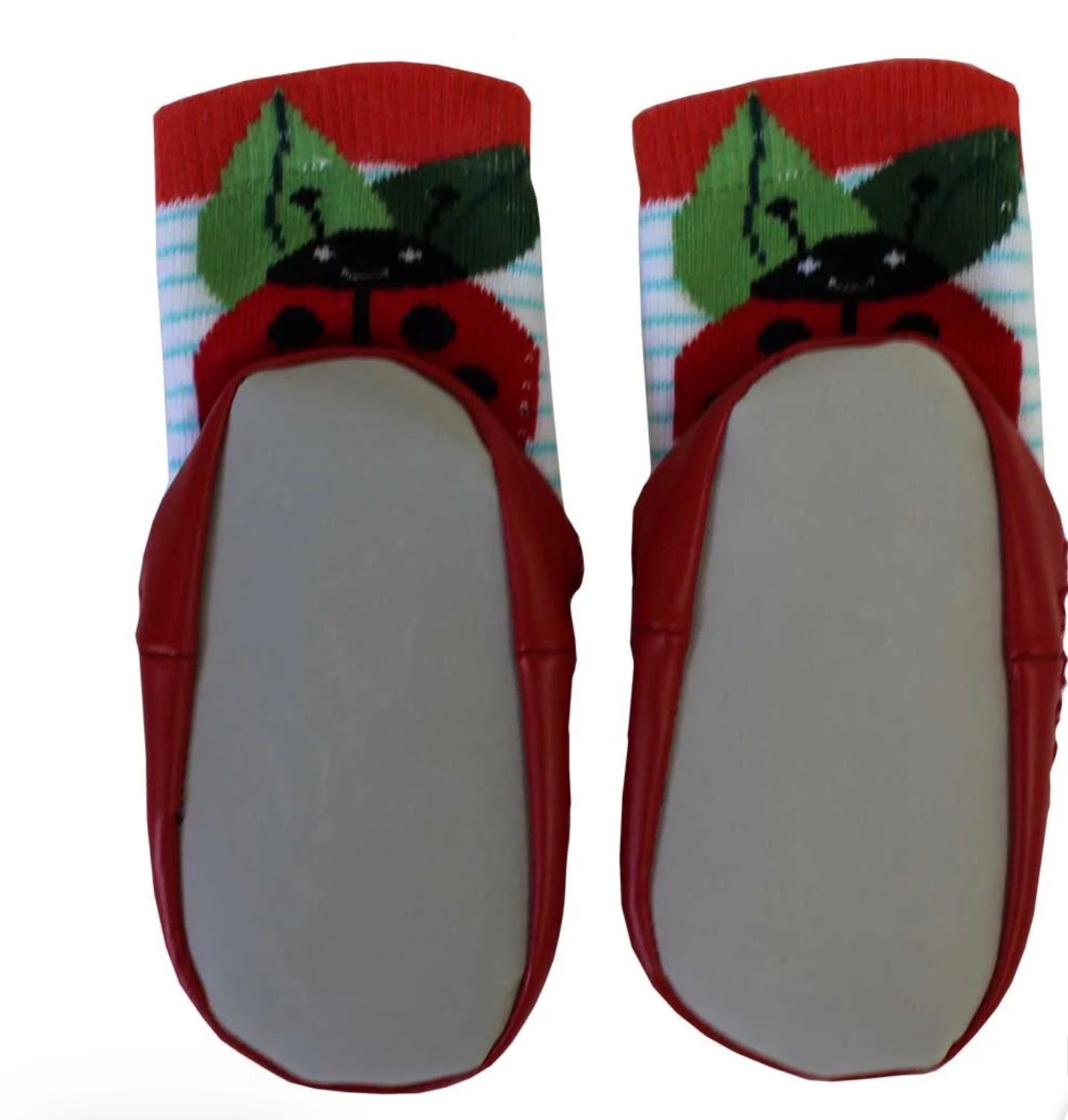 Ladybird Moccasin Slippers