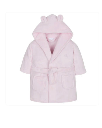 Baby Pink Fleece Dressing Gown