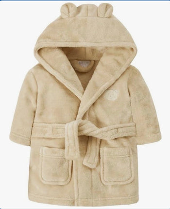 Baby Beige Fleece Dressing Gown
