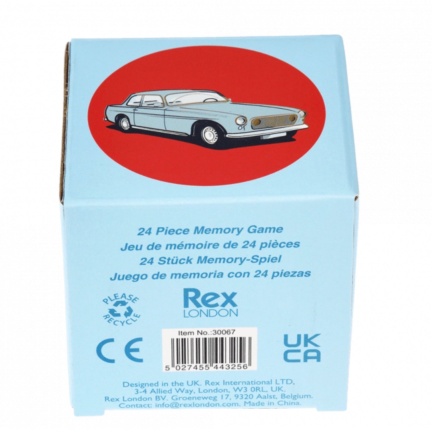Road Trip 24 piece Memory Game