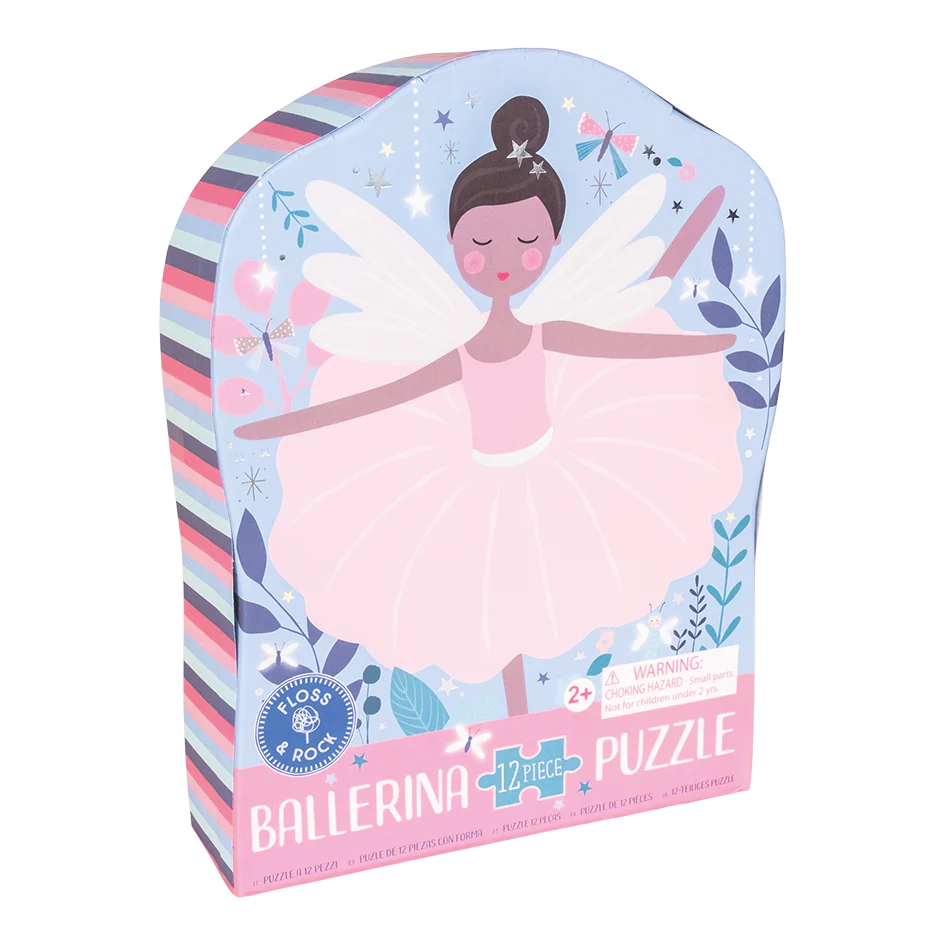 Ballerina 12 piece Puzzle Floss & Rock
