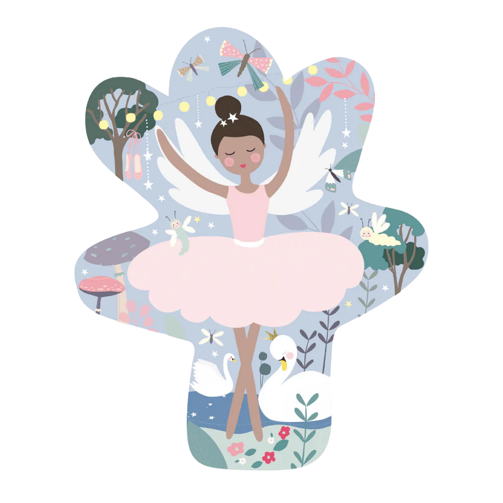 Ballerina 12 piece Puzzle Floss & Rock