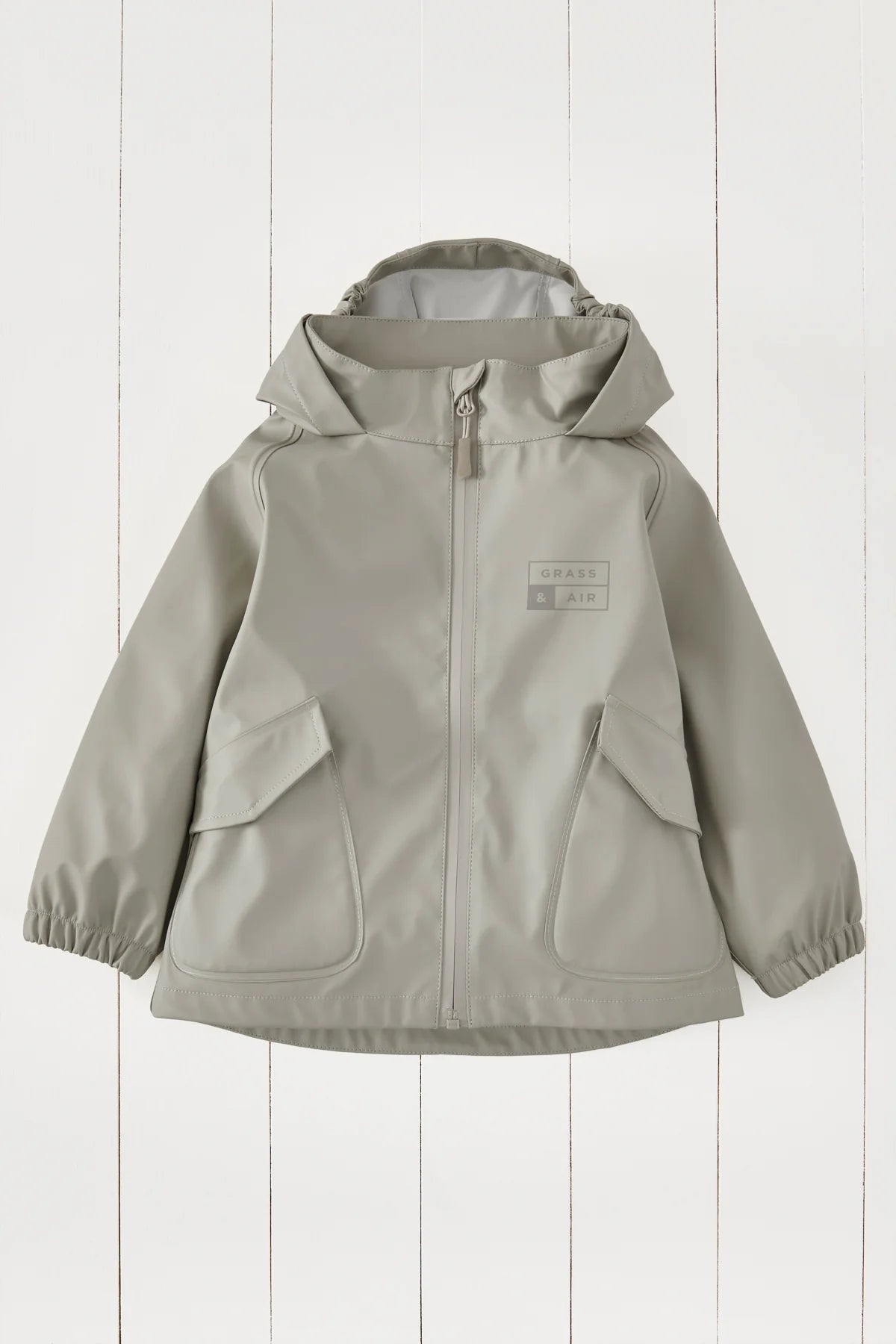 Geothermal Grey  Rainster Jacket Grass & Air