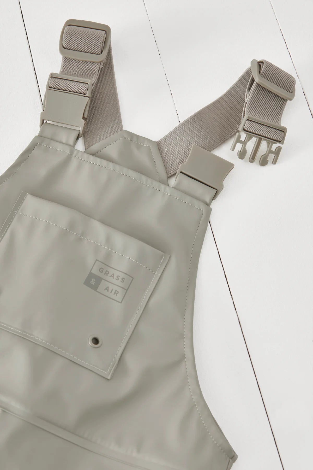 Geothermal Grey Rainster Dungaree Grass & Air