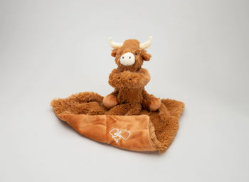 Highland Cow Plush Comforter Jomanda