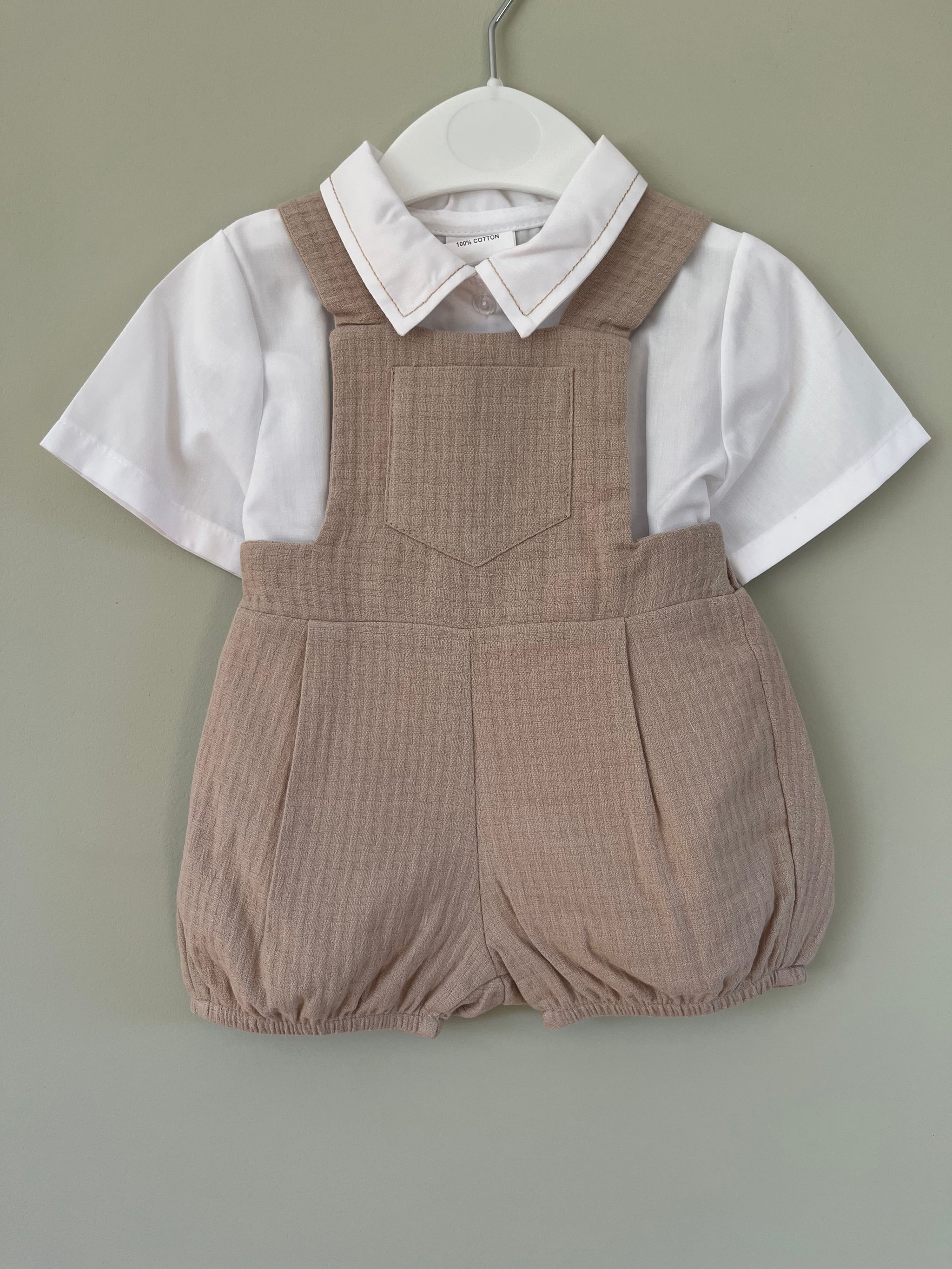 Baby Two Piece Dungaree Outfit Little Nosh