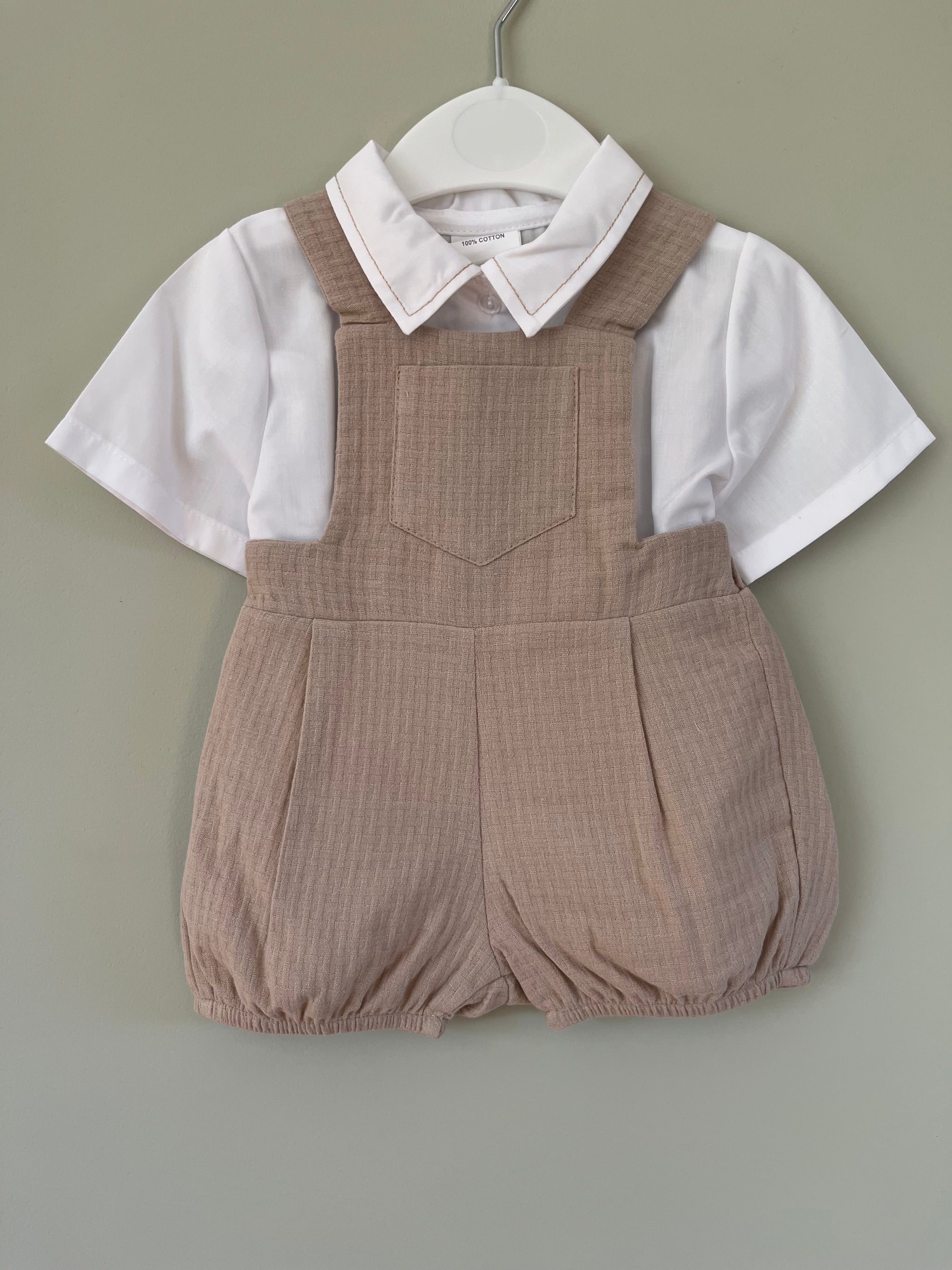Baby Two Piece Dungaree Outfit Little Nosh