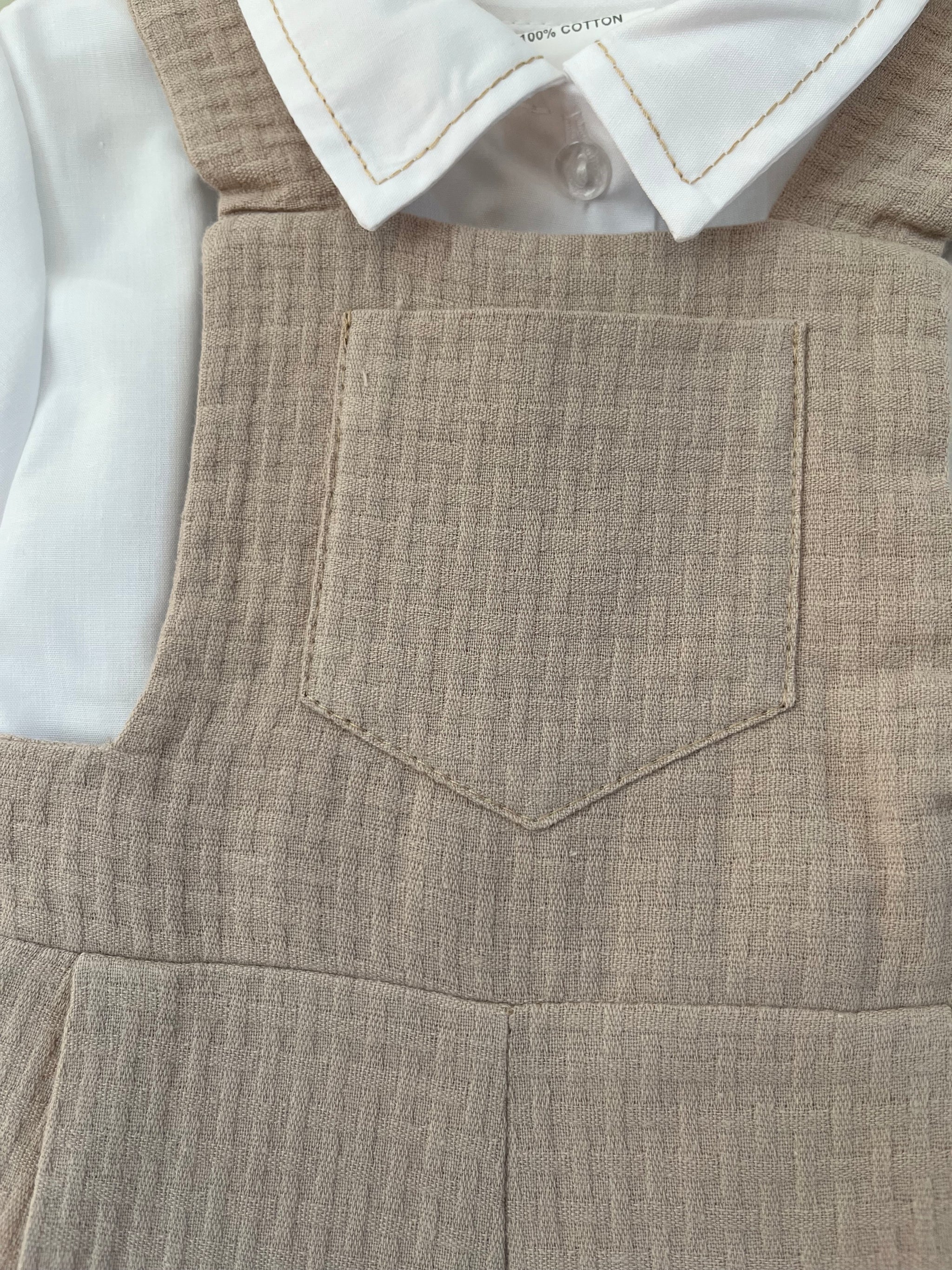 Baby Two Piece Dungaree Outfit Little Nosh