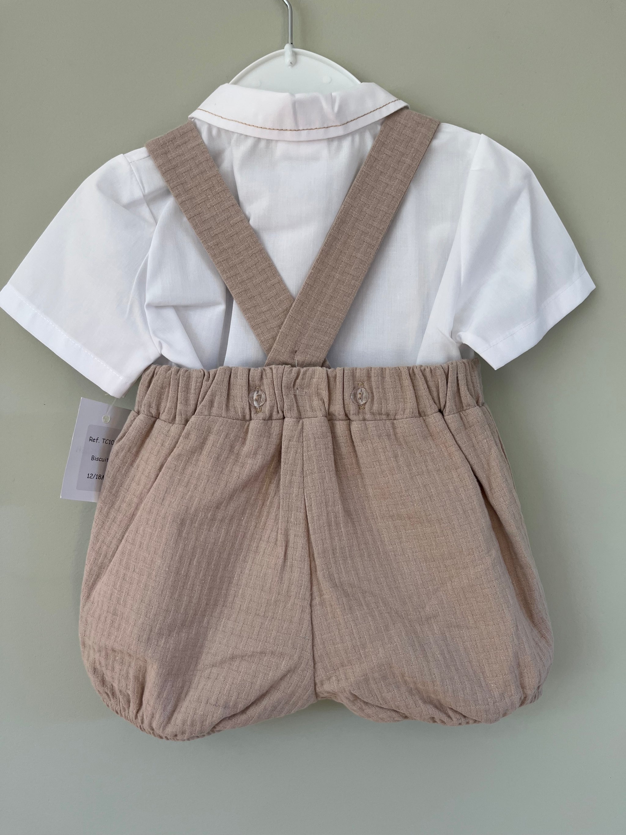 Baby Two Piece Dungaree Outfit Little Nosh