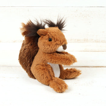 Red Squirrel Mini Plush soft toy  Jomanda