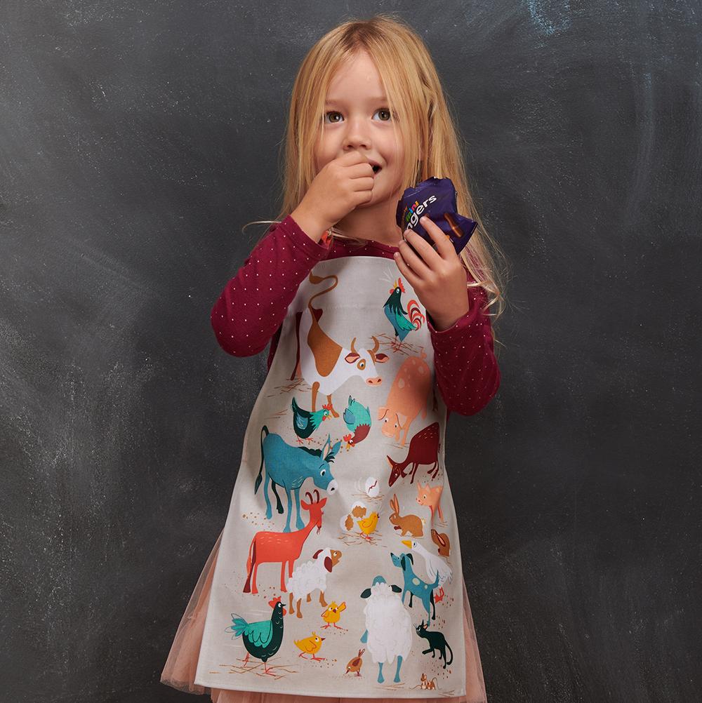 Fred’s Farm Children’s Apron from Thread Bear