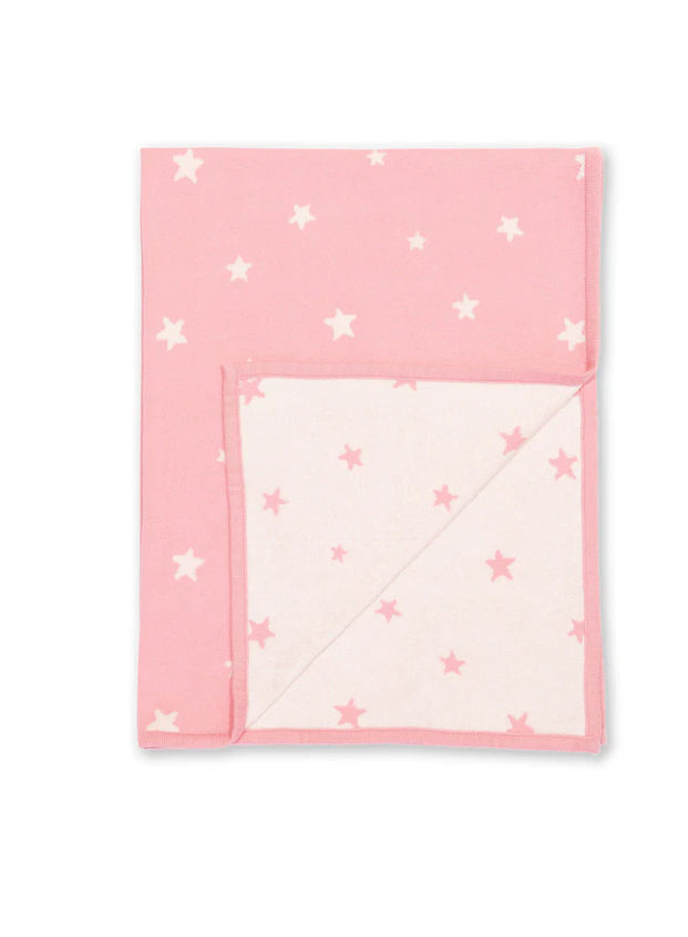 Kite Starry Night Pink Blanket