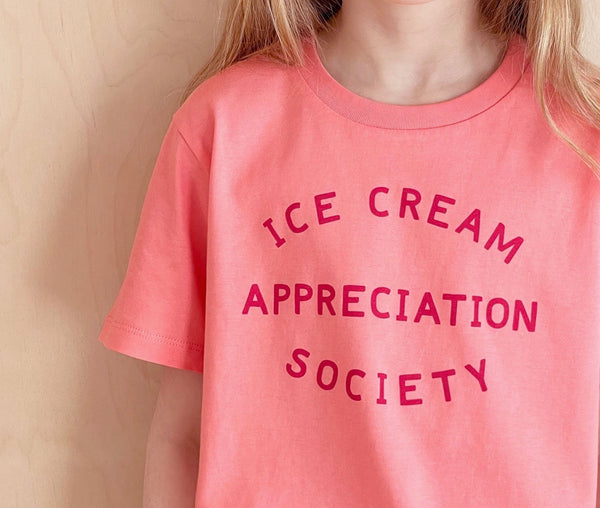 Bubble Gum Ice Cream Appreciation Society T-shirt