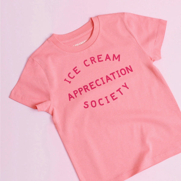 Bubble Gum Ice Cream Appreciation Society T-shirt