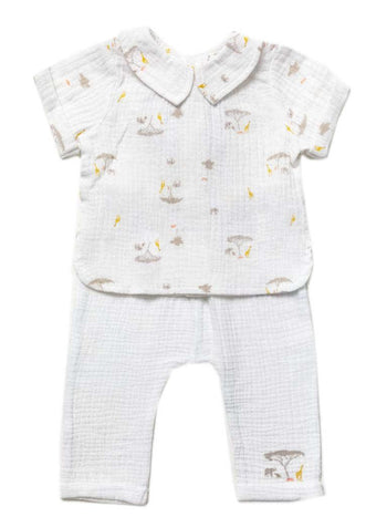 Safari Muslin Set Rock-A-Bye Baby Boutique