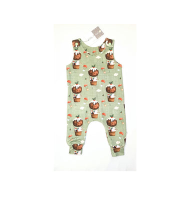 Christmas Pudding Romper from Freckles & Daisies