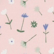 Pigeon Organics Pink Flower Print Kimono Romper