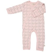 Pigeon Organics Pink Flower Print Kimono Romper