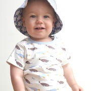 Pigeon Organics Narwhal Print Summer Body