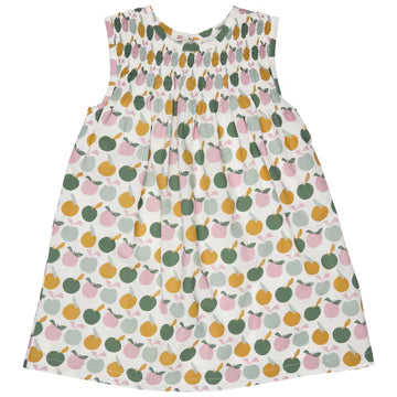 Pigeon Organics Sleeveless Smock Dress Apples  Print