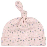 Pink Flower Knotted Hat Pigeon Organic
