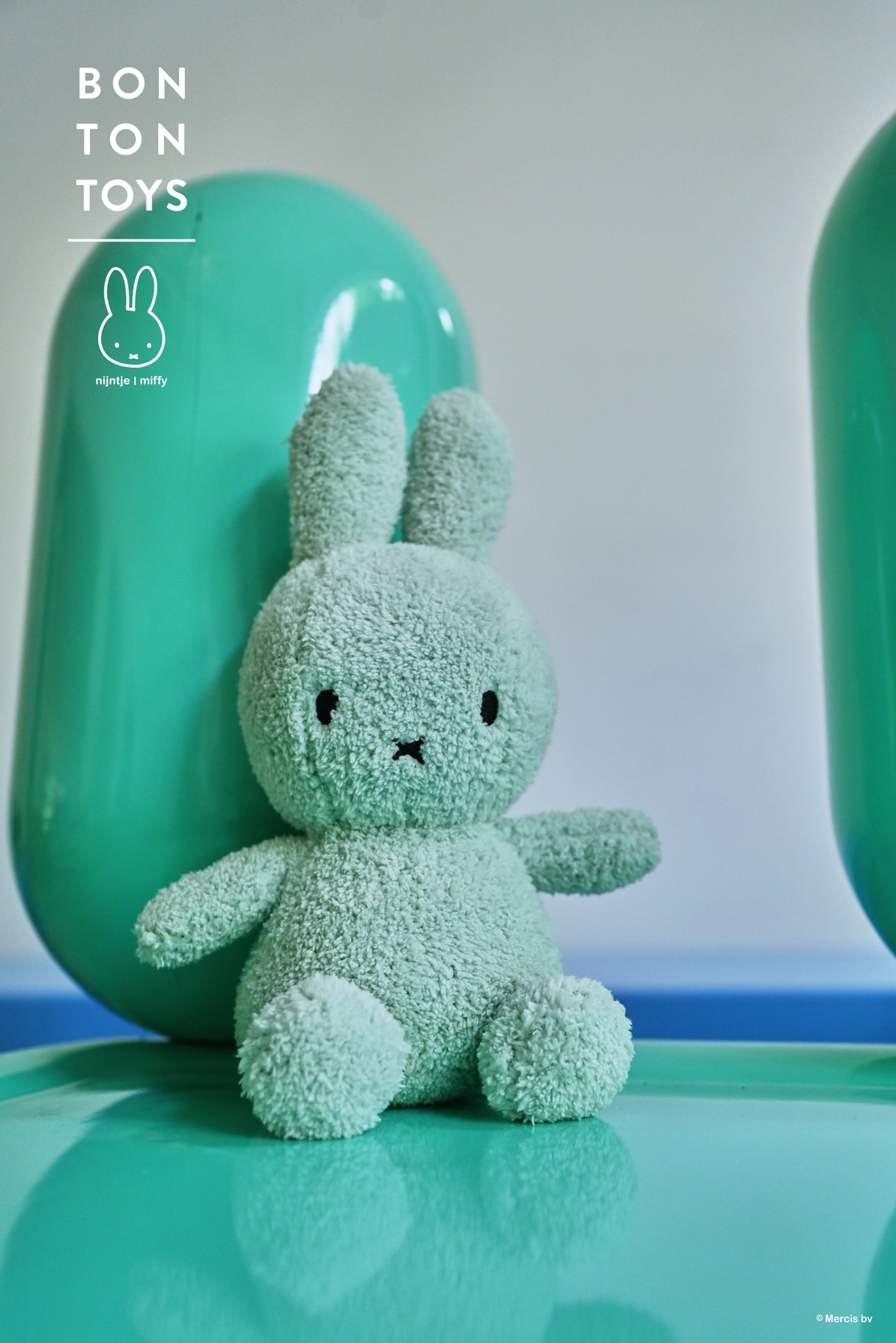 Miffy Soft Green 100% Recycled Soft Toy