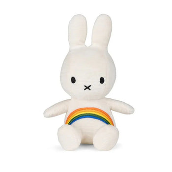Miffy soft Corduroy Plush Rainbow 18cm Soft Toy