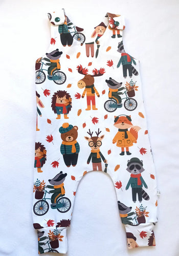 Woodland Friends Romper from Freckles & Daisies