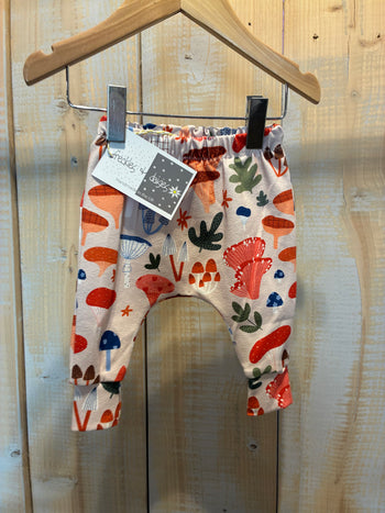 Fungi Toadstool Neutral leggings from Freckles & Daisies