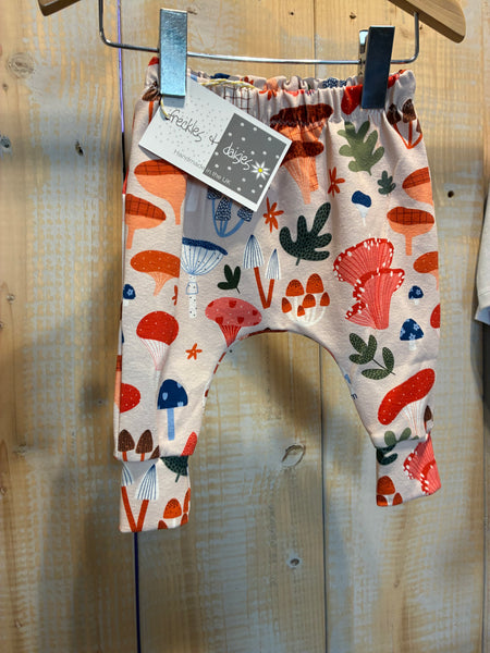 Fungi Toadstool Neutral leggings from Freckles & Daisies