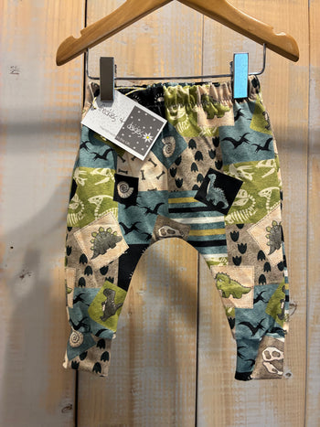 Dino Archeology Neutral leggings from Freckles & Daisies