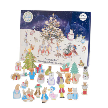 Peter Rabbit Advent Calendar Wooden Toy Orange Tree
